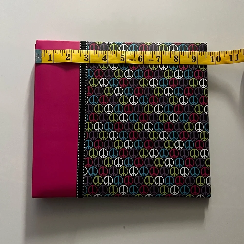 Y2K Pink and Peace Sign Photo Album